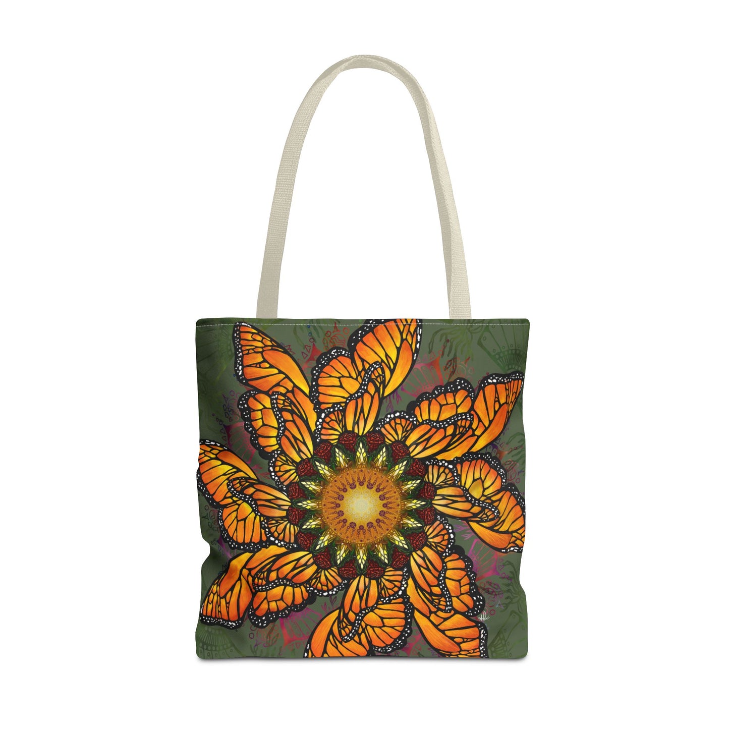 Pacio, Adam - Monarch Butterfly Mandala - Tote Bag