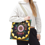 Obsidian Grandmothers Mandala - Tote Bag
