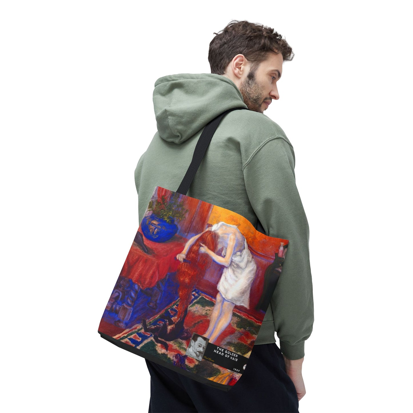 Ranson, Paul - The Golden Head of Hair (1909) - Tote Bag