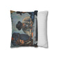 Cézanne, Paul - The Card Players (1892) - Faux Suede Square Pillowcase