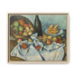 Cézanne, Paul - Basket of Apples (1893) - Matte Canvas, Framed
