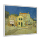 Van Gogh, Vincent - The Yellow House (1888) - Matte Canvas, Framed
