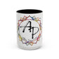 AdamPacio.com - White Logo - Colorful Accent Mugs