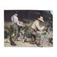 Courbet, Gustave - The Stone Breakers (1850) - Arctic Fleece Blanket