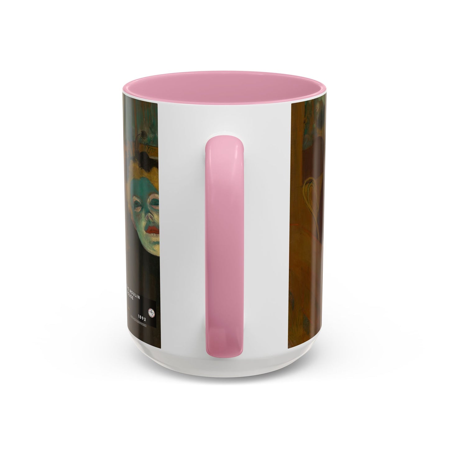 Toulouse-Lautrec, Henri - At the Moulin Rouge (1892) - Colorful Accent Mugs
