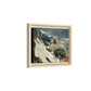 Cézanne, Paul - L’Estaque, Melting Snow (1870) - Matte Canvas, Framed