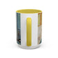 Van Gogh, Vincent - Self Portrait with Bandaged Ear (1889) - Colorful Accent Mugs