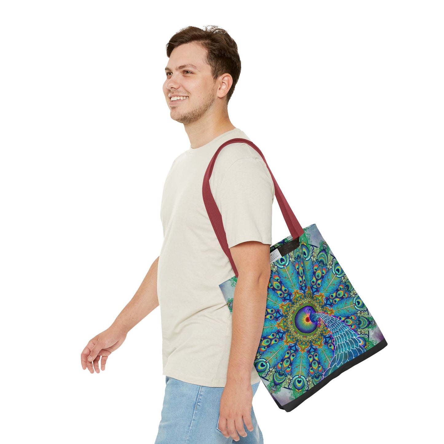 Pacio, Adam - Melek Taus Mandala - Tote Bag