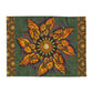 Monarch Butterfly Mandala - Arctic Fleece Blanket