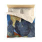 Van Gogh, Vincent - Portrait of Dr. Paul Gachet (1890) - Microfiber Duvet Cover