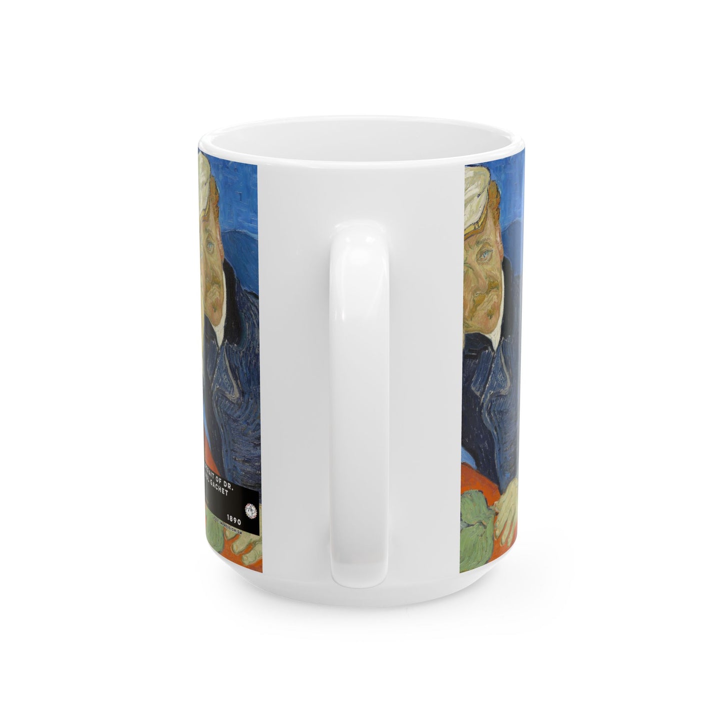 Van Gogh, Vincent - Portrait of Dr. Paul Gachet (1890) - Ceramic Mug