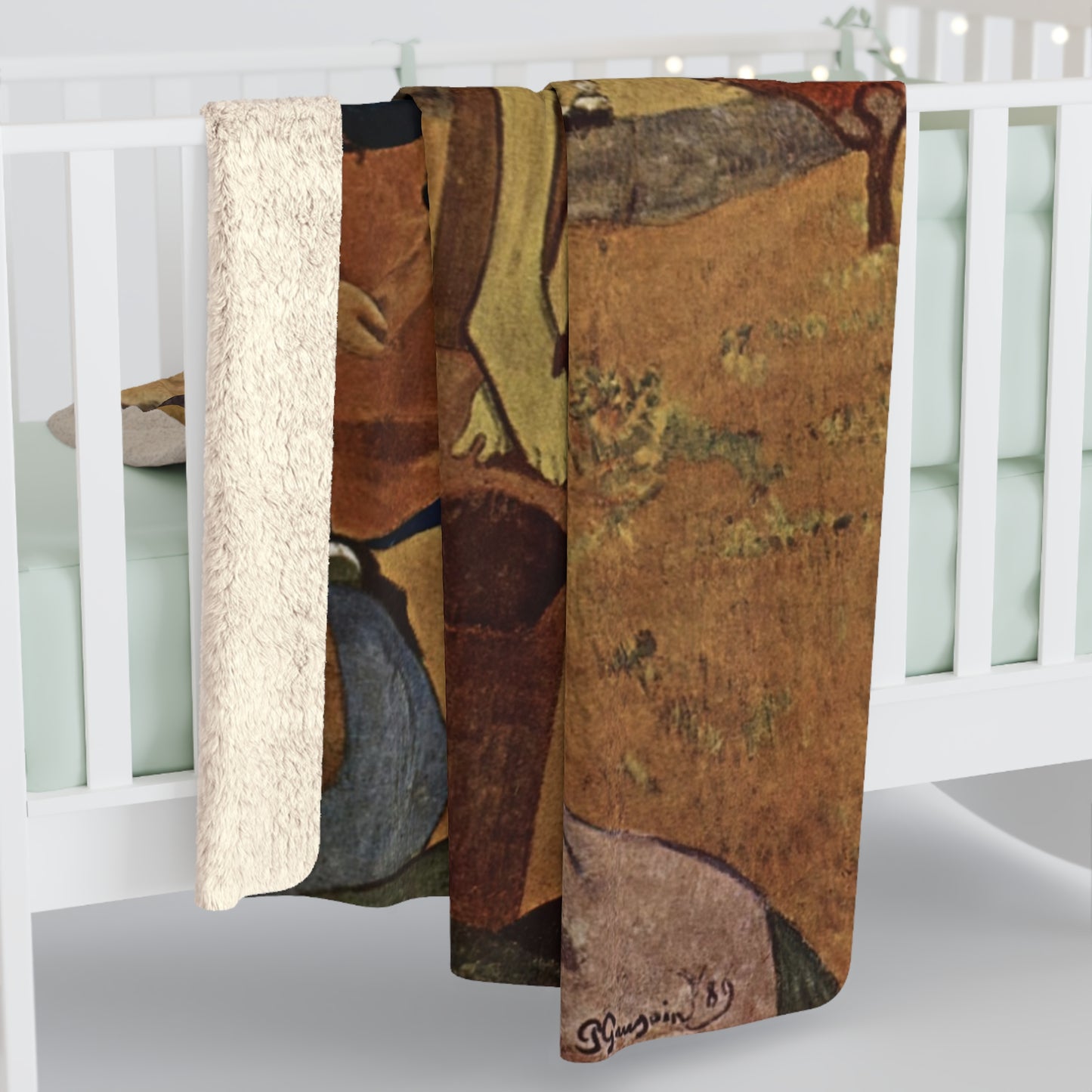 Gauguin, Paul - The Yellow Christ (1889) - Sherpa Fleece Blanket