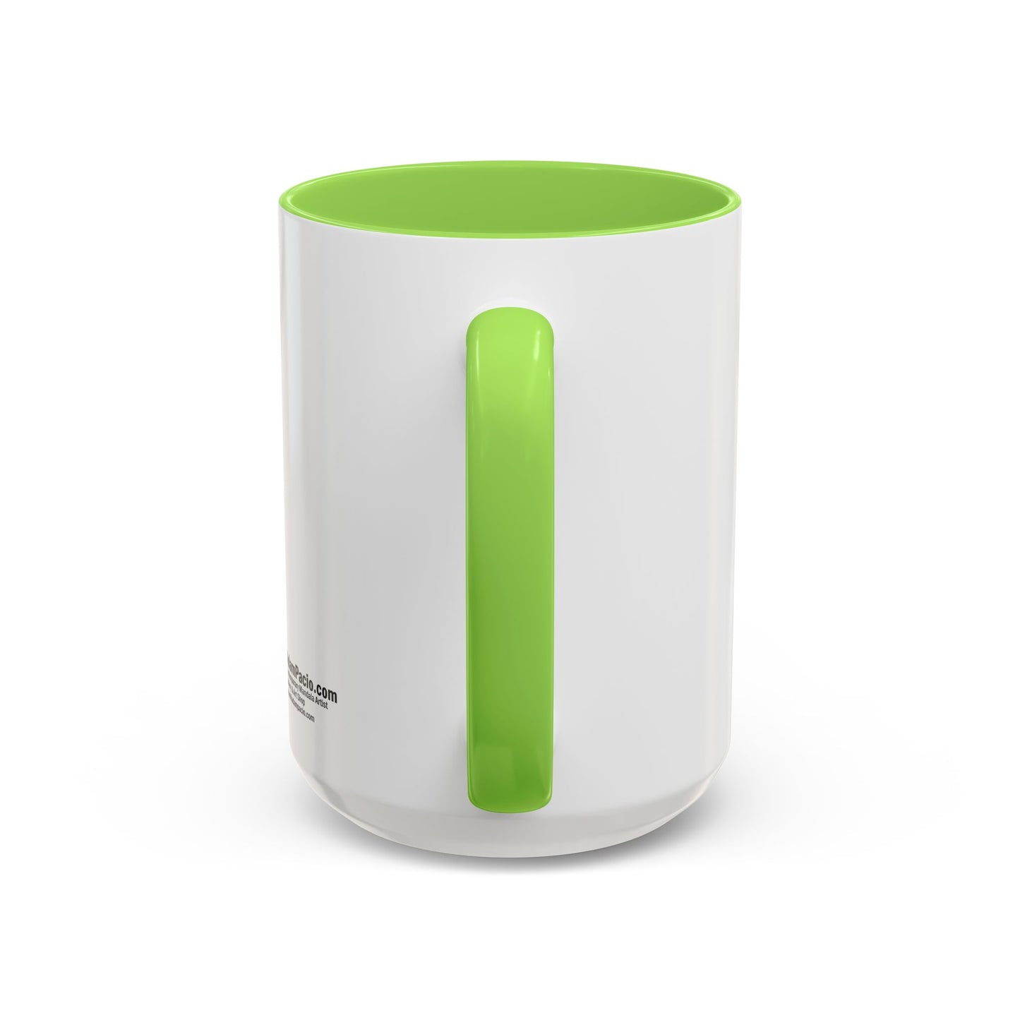 AdamPacio.com - White Logo - Colorful Accent Mugs