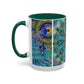Pacio, Adam - Melek Taus Mandala - Colorful Accent Mugs