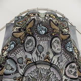 Memento Mori Mandala - Shower Curtains