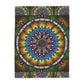 Pacio, Adam - Emerald Arrows Mandala - Arctic Fleece Blanket