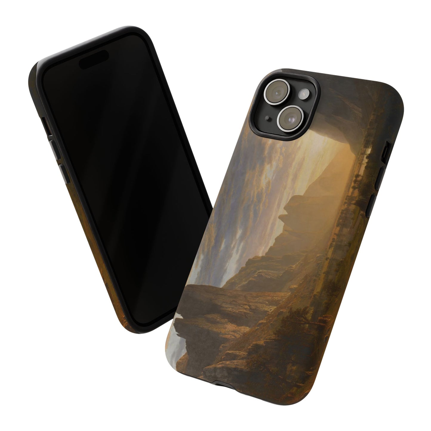 Bierstadt, Albert - Looking Down Yosemite Valley (1865) - Tough Phone Cases