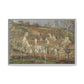 Pissarro, Camille - Red Roofs, Corner of a Village in Winter (1877) - Matte Canvas, Framed