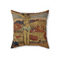 Gauguin, Paul - The Yellow Christ (1889) - Suede Square Pillow
