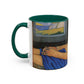 Filiger, Charles - The Recumbent Christ (1895) - Colorful Accent Mugs