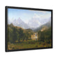 Bierstadt, Albert - The Rocky Mountains, Lander’s Peak (1863) - Matte Canvas, Framed