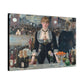 Manet, Édouard - A Bar at the Folies-Bergère (1880) - Canvas Block, unframed