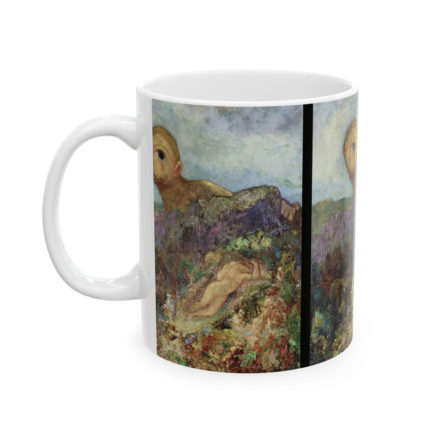 Redon, Odilon - The Cyclops (1914) - Ceramic Mug