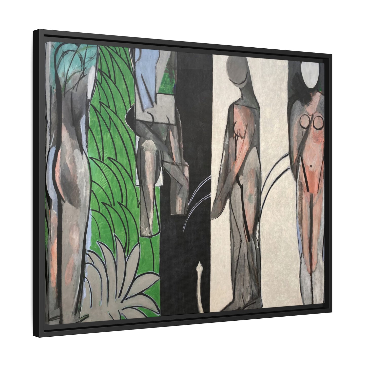Matisse, Henri - Bathers by a River (1917) - Matte Canvas, Framed