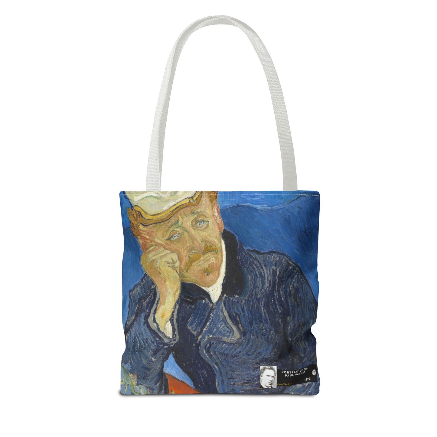 Van Gogh, Vincent - Portrait of Dr. Paul Gachet (1890) - Tote Bag