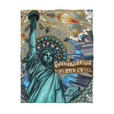 Liberty Mandala - Microfiber Duvet Cover