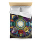 Pacio, Adam - Mystic Jewel Mandala - Microfiber Duvet Cover