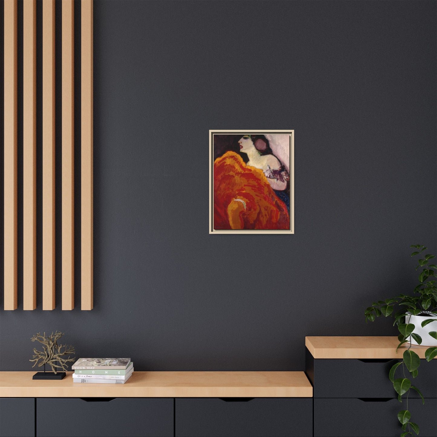 Van Dongen, Kees - The Red Dancer (1907) - Matte Canvas, Framed