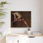 Courbet, Gustave - Study of a Nude Man (1840) - Matte Canvas, Framed