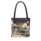 Courbet, Gustave - The Stone Breakers (1850) - Tote Bag