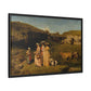 Courbet, Gustave - Young Ladies of the Village (1851) - Matte Canvas, Framed