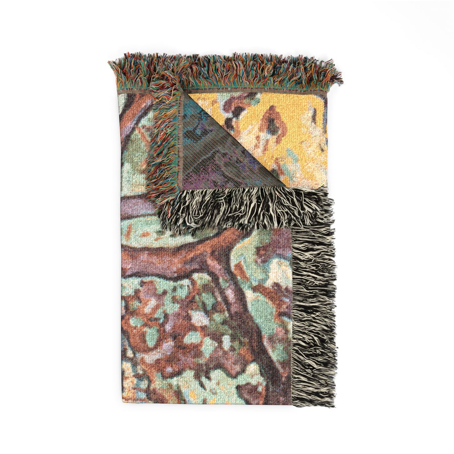 Braque, Georges - Olive Tree near L'Estaque (1906) - Woven Blanket