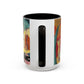 Matisse, Henri - The Joy of Life (1905) - Colorful Accent Mugs