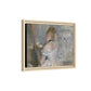 Morisot, Berthe - Woman at Her Toilette (1880) - Matte Canvas, Framed