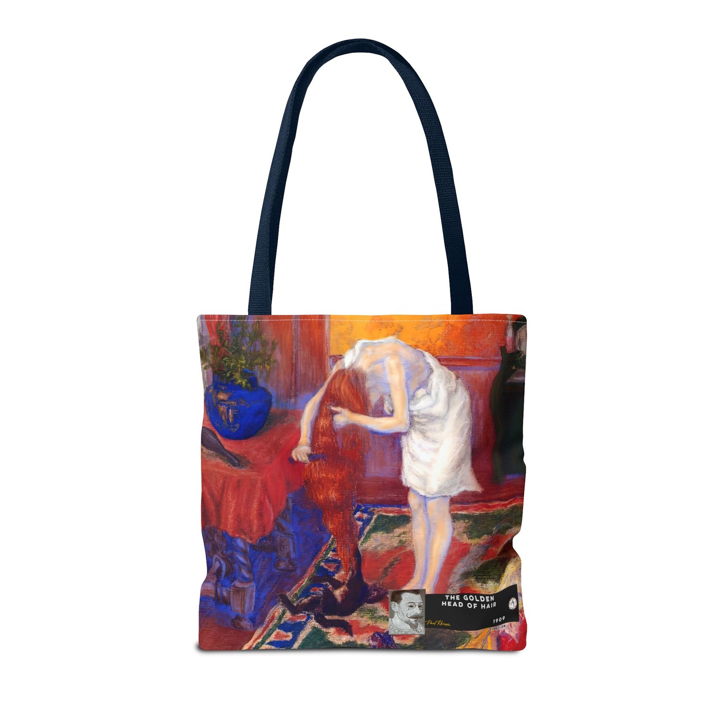 Ranson, Paul - The Golden Head of Hair (1909) - Tote Bag