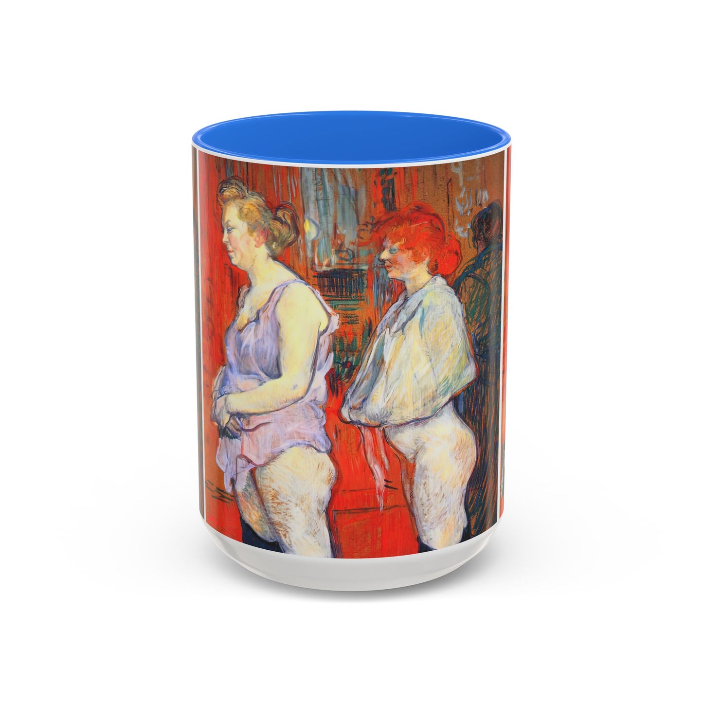 Toulouse-Lautrec, Henri - The Medical Inspection (1894) - Colorful Accent Mugs