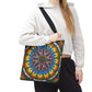 Pacio, Adam - Emerald Arrows Mandala - Tote Bag