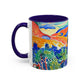 Derain, André - Mountains at Collioure (1905) - Colorful Accent Mugs