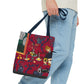 Matisse, Henri - The Dessert Harmony in Red (1908)- Tote Bag