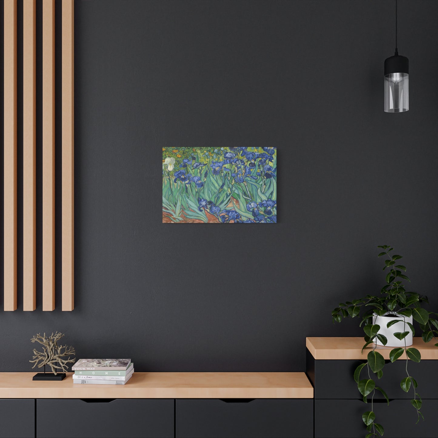 Van Gogh, Vincent - Irises (1889) - Canvas Block, unframed