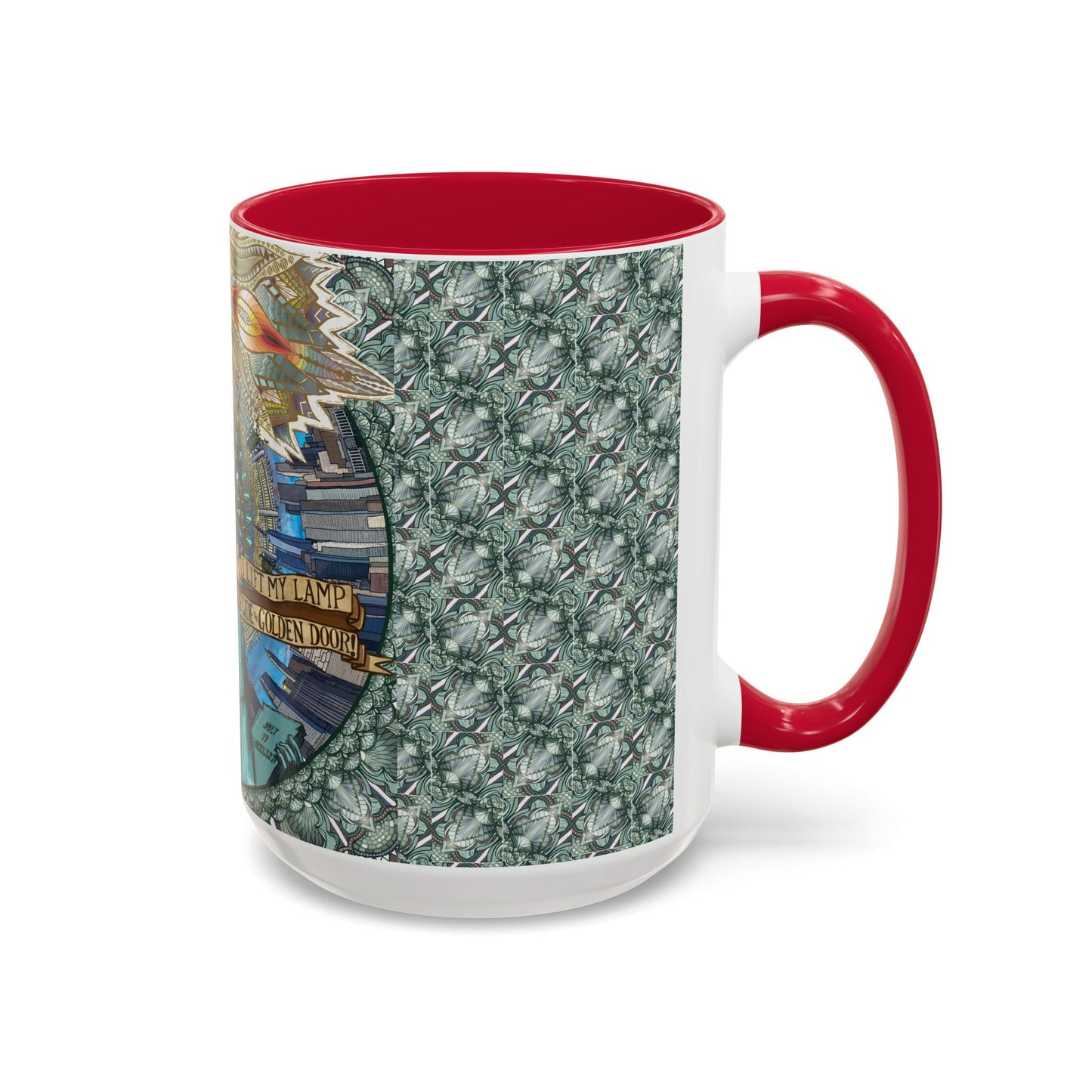 Pacio, Adam - Liberty Mandala - Colorful Accent Mugs