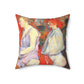 Redon, Odilon - The Cyclops (1914) - Suede Square Pillow