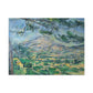 Cézanne, Paul - Mont Sainte-Victoire with Large Pine (1887) - Canvas Block, unframed