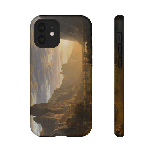 Bierstadt, Albert - Looking Down Yosemite Valley (1865) - Tough Phone Cases