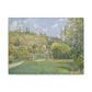 Pissarro, Camille - A Cowherd at Valhermeil, Auvers-sur-Oise (1874) - Canvas Block, unframed