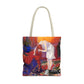 Ranson, Paul - The Golden Head of Hair (1909) - Tote Bag